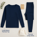 Thermal Underwear Set for Men - Long Johns Top & Bottom