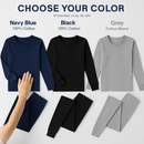 Thermal Underwear Set for Men - Long Johns Top & Bottom by LJGDeals