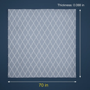 Shower Curtain - Waterproof Polyester Bath Curtain by LJGDeals