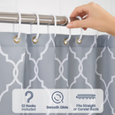 Shower Curtain - Waterproof Polyester Bath Curtain by LJGDeals