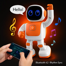 AI Dancing Robot Toy Smart Interactive Learning & Entertainment Robot for Kids with Bluetooth Music Programmable Moves Voice Assistant by LJGDeals