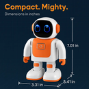 AI Dancing Robot Toy Smart Interactive Learning & Entertainment Robot for Kids with Bluetooth Music Programmable Moves Voice Assistant by LJGDeals