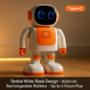 AI Dancing Robot Toy Smart Interactive Learning & Entertainment Robot for Kids with Bluetooth Music Programmable Moves Voice Assistant by LJGDeals