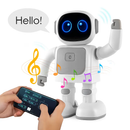 AI Dancing Robot Toy Smart Interactive Learning & Entertainment Robot for Kids with Bluetooth Music Programmable Moves Voice Assistant by LJGDeals