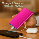 Power Bank Ultra-thin External Battery Pack by LJGDeals