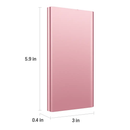 Power Bank Ultra-thin External Battery Pack by LJGDeals
