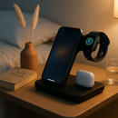 3-in-1 Wireless Charger Stand with 15W Fast Charging by LJGDeals