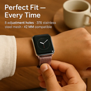 Stainless Steel Buckle Band for Apple Watch by LJGDeals