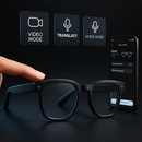 AI Smart Glasses Video Recording Sunglasses with Camera and Audio 8MP HD1080P Real Time Translation 139 Languages Voice Assistant AI Photo Recognition by LJGDeals