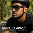 AI Smart Glasses Video Recording Sunglasses with Camera and Audio 8MP HD1080P Real Time Translation 139 Languages Voice Assistant AI Photo Recognition by LJGDeals