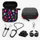 Case with Silicone Cover, Strap and Ear Hooks by LJGDeals