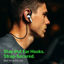 Case with Silicone Cover, Strap and Ear Hooks by LJGDeals