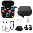 Case with Silicone Cover, Strap and Ear Hooks by LJGDeals