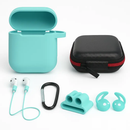 Case with Silicone Cover, Strap and Ear Hooks by LJGDeals