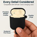 Case with Silicone Cover, Strap and Ear Hooks by LJGDeals