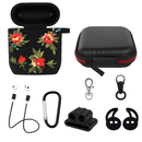 Case with Silicone Cover, Strap and Ear Hooks by LJGDeals