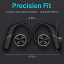 True Wireless Earbuds for All-Day Comfort and Rich Sound by LJGDeals
