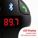 Wireless FM Transmitter Car Kit for Hands-Free Calls by LJGDeals