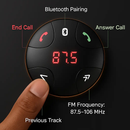 Wireless FM Transmitter Car Kit for Hands-Free Calls by LJGDeals