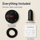 Wireless FM Transmitter Car Kit for Hands-Free Calls by LJGDeals