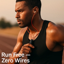 In-Ear Headphones for Sports with Secure Fit by LJGDeals