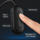 Wireless Bone Conduction Headphone Open Ear Sports Headset by LJGDeals