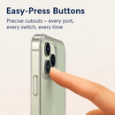 Shockproof Clear Phone Case for iPhone - Protective & Clear by LJGDeals