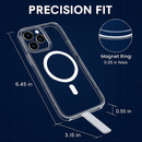 Metal Kickstand Clear Case for iPhone – MagSafe Ready by LJGDeals