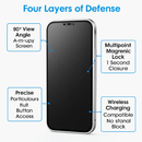 Privacy Magnetic Phone Case 360° Anti-Spy Full Protection by LJGDeals