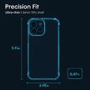 Shockproof Clear Phone Case for iPhone - Protective & Clear by LJGDeals
