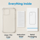 Shockproof Clear Phone Case for iPhone - Protective & Clear by LJGDeals