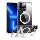 Metal Kickstand Clear Case for iPhone – MagSafe Ready by LJGDeals