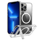 Metal Kickstand Clear Case for iPhone – MagSafe Ready by LJGDeals
