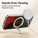 Metal Kickstand Clear Case for iPhone – MagSafe Ready by LJGDeals