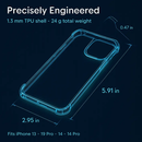 Shockproof Clear Phone Case for iPhone - Protective & Clear by LJGDeals