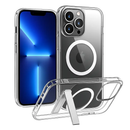Metal Kickstand Clear Case for iPhone – MagSafe Ready by LJGDeals