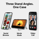 Metal Kickstand Clear Case for iPhone – MagSafe Ready by LJGDeals