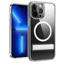 Metal Kickstand Clear Case for iPhone – MagSafe Ready by LJGDeals