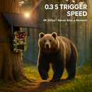 Solar Trail Camera for Outdoor Wildlife Monitoring by LJGDeals