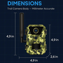 Solar Trail Camera for Outdoor Wildlife Monitoring by LJGDeals