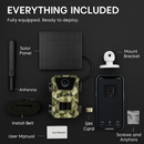 Solar Trail Camera for Outdoor Wildlife Monitoring by LJGDeals