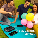 12000mAh Portable Charger with Dual USB Ports 3.1A Output Power Bank Ultra-Compact External Battery Pack Fast Charging for IOS Phone Samsung Xiaomi ZT by LJGDeals