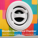 iRola Wireless Speaker 10W Powerful Subwoofer Wooden Loudspeaker FM AUX MMC for iPhone X Samsung S9 Tablet PC by LJGDeals