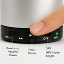 Mini Wireless Speaker for Rich Bass and Portability by LJGDeals