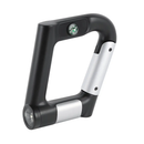 2200mAh Power Bank w/Emergency Flashlight Compass Carabiner-Shaped Hiking Camping Use by LJGDeals