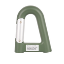 2200mAh Power Bank w/Emergency Flashlight Compass Carabiner-Shaped Hiking Camping Use by LJGDeals