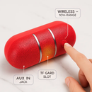 Ultra-Portable Rainbow LED Wireless Speaker by LJGDeals