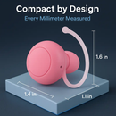 Mini Stereo Wireless Headset Pink Color for Hands-Free Calls by LJGDeals