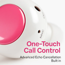 Mini Stereo Wireless Headset Pink Color for Hands-Free Calls by LJGDeals