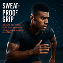 Wireless Headsets V4.1 Sport In-Ear Stereo Headphones Sweat-proof Noise Canceling Earphones Back-Headphone w/Mic Hands-free for Running Hiking Travel by LJGDeals